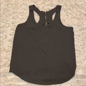 Express military green tank top